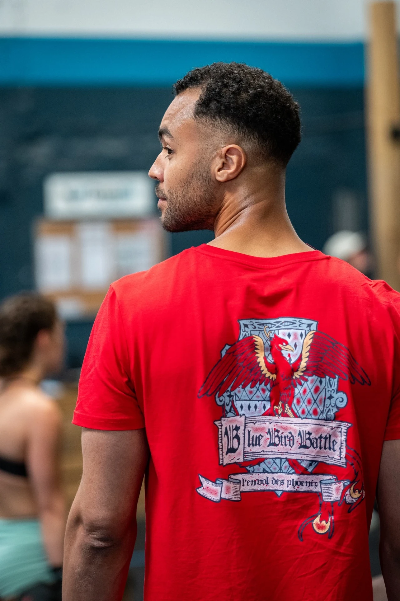 Gabriel, coach et cogérant de la box CrossFit Bluebird à Saint-Étienne