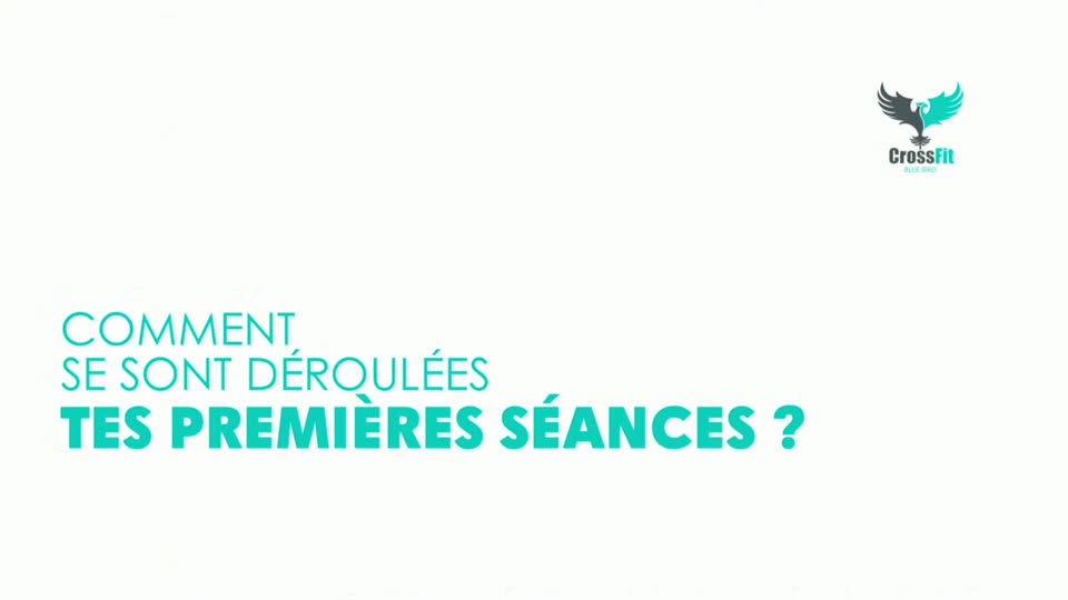 Témoignage vidéo — Mes premières séances